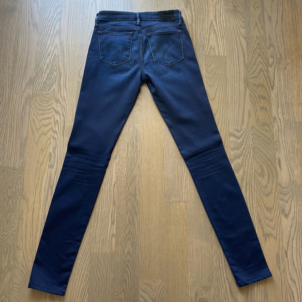 Joe's Jeans Flawless Skinny Jean Dark Wash Women's Sz 26 - Like New - Picture 4 of 6